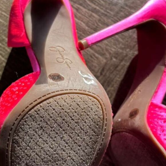 Jessica Simpson Women Pazula Pumps Hot Pink Size 38 1/2 - Picture 7 of 9